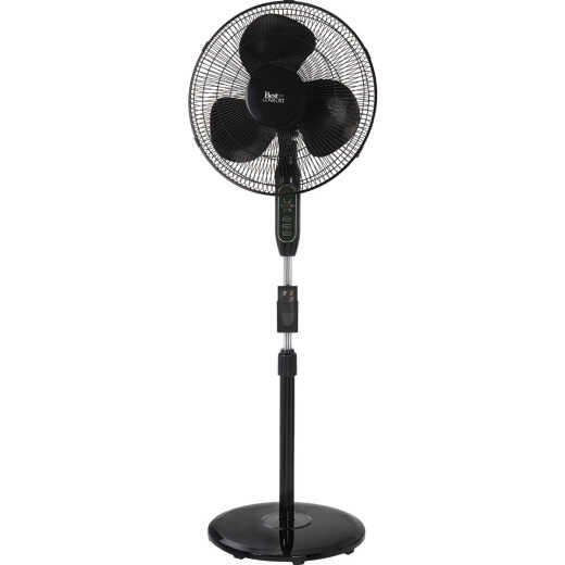 Best Comfort 16 In. 3-Speed 42 In. to 50 In. H. Oscillating Pedestal Fan with Remote Control